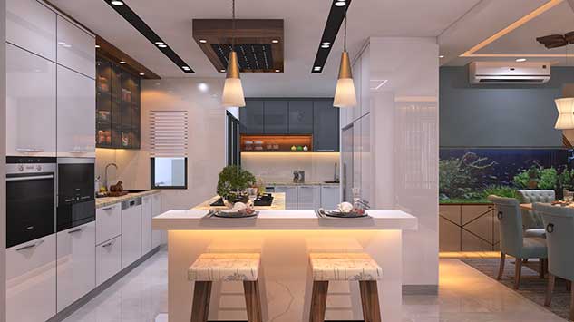 best kitchen interior design in kolkata