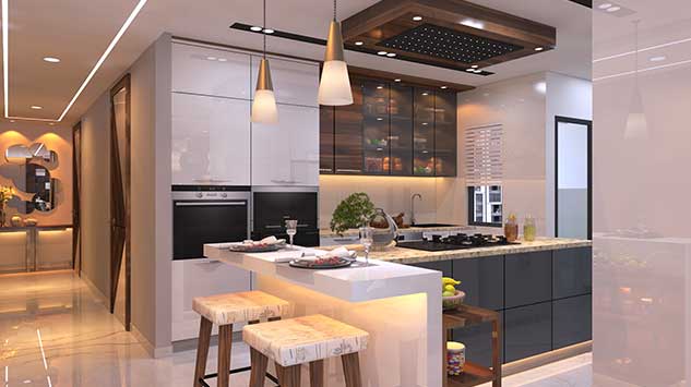 kitchen interior design