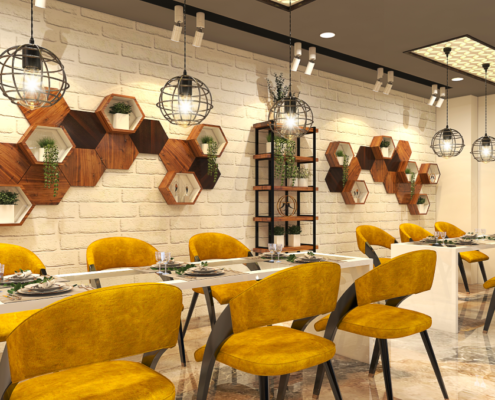 cafe interior designers