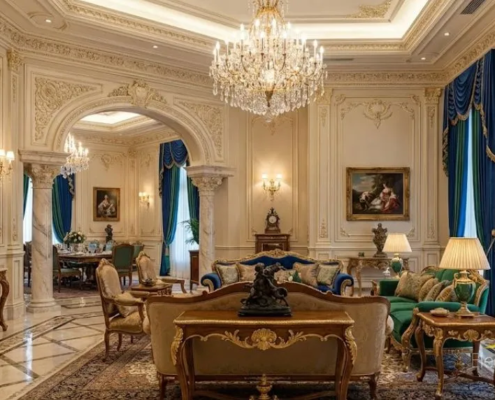 European Classical Interior Themes for Big Luxury Homes